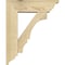 Ekena Millwork Balboa Traditional Rough Sawn Bracket w/ Offset Brace, Douglas Fir, 6"W x 18"D x 22"H BKT0604X18X22BOA01RDF - alternate 2